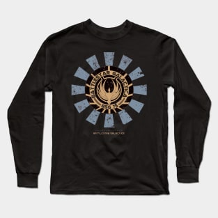 Battlestar Galactica Retro Japanese Long Sleeve T-Shirt